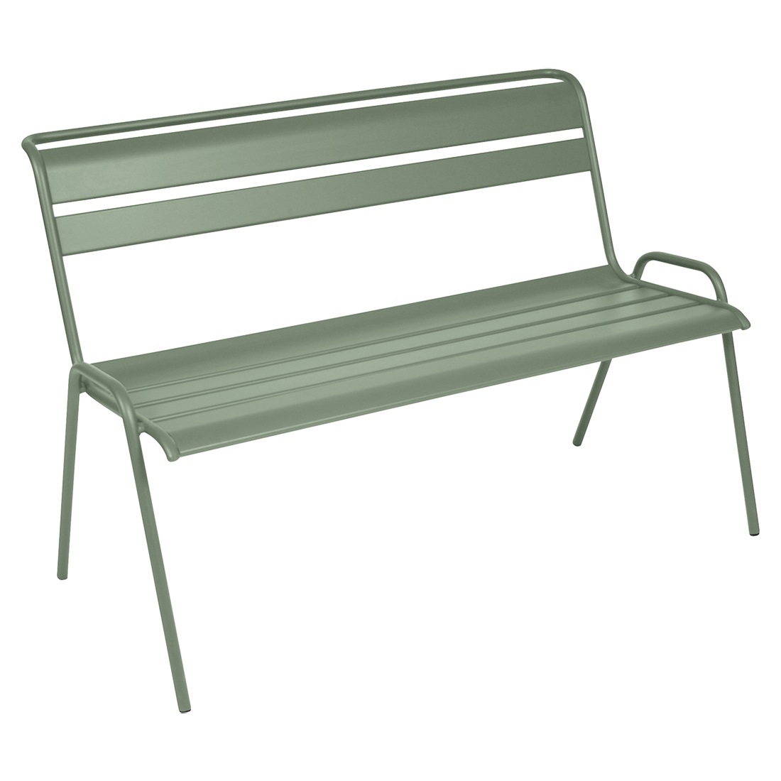 Monceau bench made by Fermob, available from le petit jardin